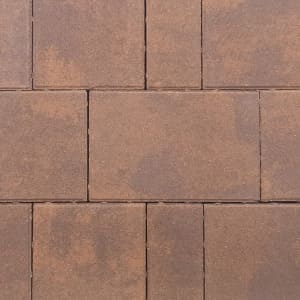Брусчатка Квадриум Ландхаус Color mix Какао 60